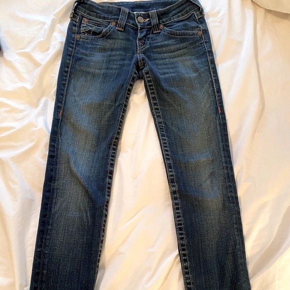🔥TRUE RELIGION 👖jeans size 26. Boot cut. Amazing fit! - Picture 2 of 9